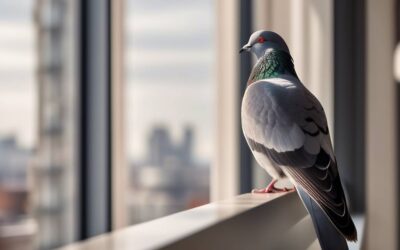 Dlaczego gołębie upodobały sobie nasze parapety?