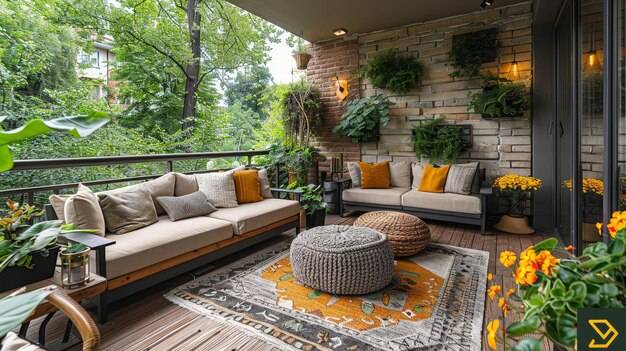 Co wyłożyć na balkonie aby uczynić go bardziej przytulnym?